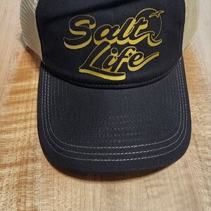 Salt Life Black Gold snapback Cap